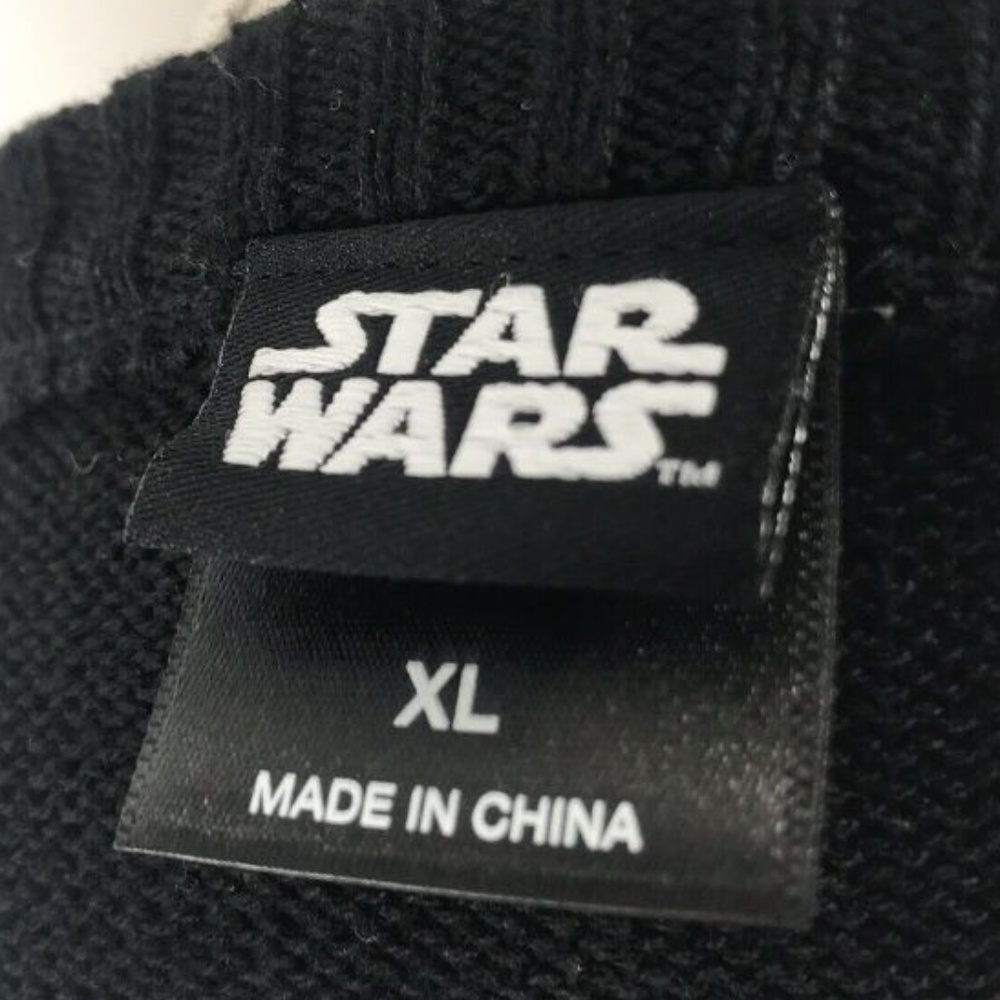 New Star Wars Christmas Sweater Darth Vader XL NWT - Picture 4 of 5